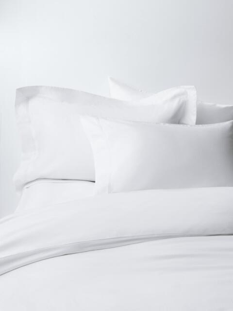 John Lewis Egyptian Cotton Sateen 1000 Thread Count Bedding, White - image 1