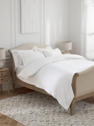 John Lewis Egyptian Cotton Sateen 1000 Thread Count Bedding, White - thumbnail 2