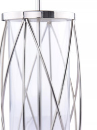 Laura Ashley Beckworth Table Lamp, Polished Nickel - thumbnail 4
