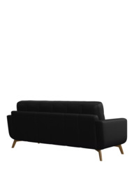 John Lewis Barbican Grand 4 Seater Leather Sofa, Light Leg - thumbnail 4