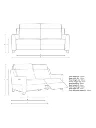 Parker Knoll Bodella Large 2 Seater Sofa - thumbnail 2