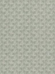 John Lewis Exley Leaf Made to Measure Curtains or Roman Blind, Dusty Green - thumbnail 1