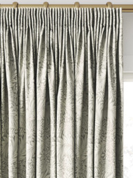 William Morris At Home Larkspur Woven Made to Measure Curtains or Roman Blind, Limestone - thumbnail 2
