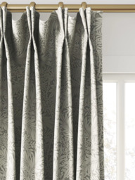 William Morris At Home Larkspur Woven Made to Measure Curtains or Roman Blind, Limestone - thumbnail 4