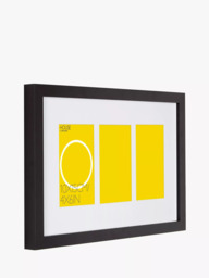 "John Lewis Box Photo Frame & Mount, 3 Photo, 4 x 6"" (10 x 15cm)" - thumbnail 3