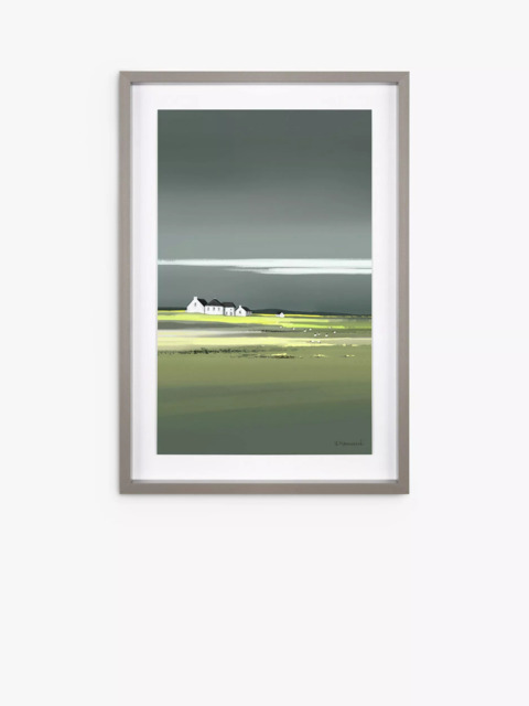 John Lewis Ulyana Hammond 'Ethos' Framed Print & Mount, 60 x 41cm, Green/Grey - image 1