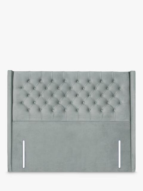 John Lewis Margot Winged Full Depth Upholstered Headboard, Super King Size - image 1