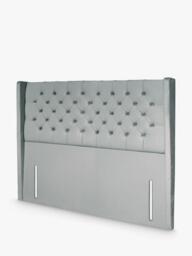 John Lewis Margot Winged Full Depth Upholstered Headboard, Super King Size - thumbnail 2