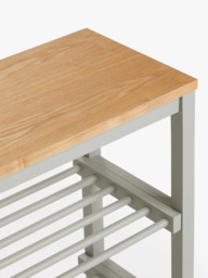 John Lewis Modern Country 4 Tier Shoe Rack - thumbnail 4