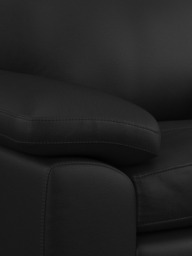 John Lewis Camden Leather Armchair, Dark Leg - thumbnail 6