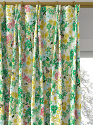 Harlequin x Sophie Robinson Wildflower Meadow Made to Measure Curtains or Roman Blind, Rose/Emerald/Peridot - thumbnail 4