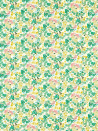 Harlequin x Sophie Robinson Wildflower Meadow Made to Measure Curtains or Roman Blind, Rose/Emerald/Peridot - thumbnail 1