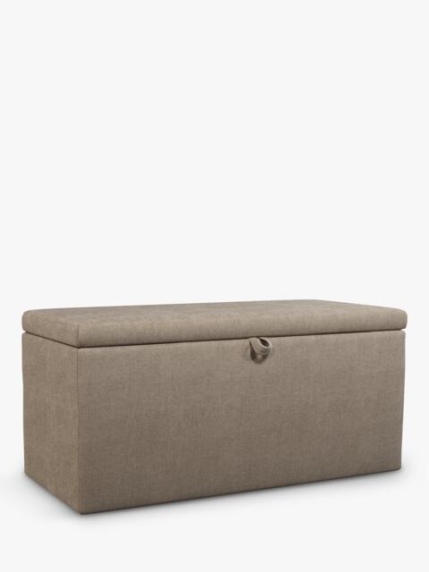 John Lewis Emily Upholstered Ottoman Storage Box - image 1
