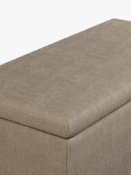 John Lewis Emily Upholstered Ottoman Storage Box - thumbnail 5