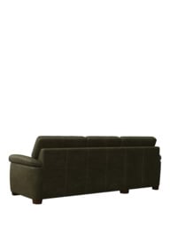 John Lewis Camden LHF Chaise End Leather Sofa Bed, Dark Leg - thumbnail 4