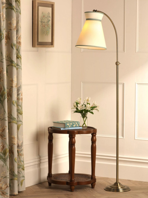 Laura Ashley Dearham Floor Lamp, Antique Brass - image 1