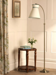 Laura Ashley Dearham Floor Lamp, Antique Brass - thumbnail 2