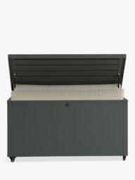 Hayward Jardine Stor Galvanised Lockable Garden Storage Box, 1056L - thumbnail 5