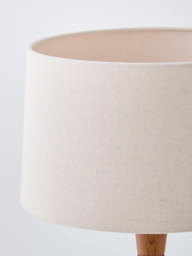 John Lewis Contour Table Lamp, Brown/Gold - thumbnail 4