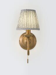 John Lewis Valemont Wall Light, Antique Bronze - thumbnail 1