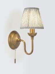 John Lewis Valemont Wall Light, Antique Bronze - thumbnail 3