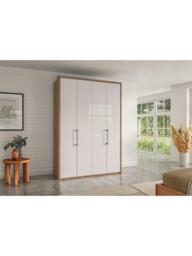 John Lewis Osaka 1.5m Bi-Fold Wardrobe with 4 Glass Doors - thumbnail 2
