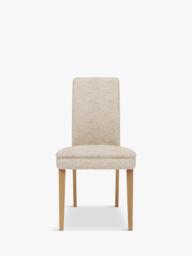 John Lewis Emily Dining Chair, Oak Leg, Atlas Ecru - thumbnail 4