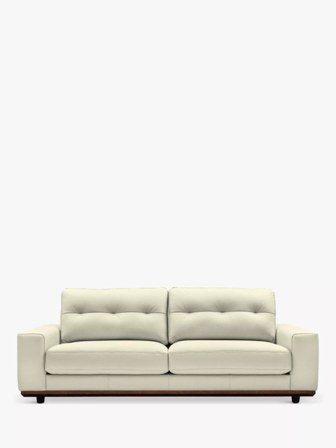 G Plan Vintage The Seventy One Large 3 Seater Leather Sofa - image 1