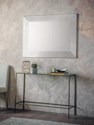 Gallery Direct Brillot Rectangular Wall Mirror, 115 x 85cm, Silver - thumbnail 5