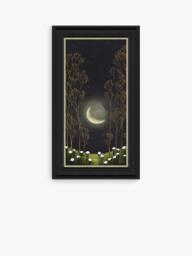 John Lewis Geoff Beckett 'Luna Gold' Framed Print, 40 x 70cm, Multi Multi