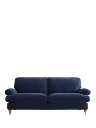 Laura Ashley Beaumaris Large 3 Seater Sofa, Oak Leg - thumbnail 4