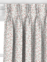 John Lewis Scallop Floral Made to Measure Curtains or Roman Blind, Plaster - thumbnail 6