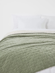 John Lewis Hidcote Cotton Velvet Quilt