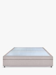 John Lewis Non-Sprung Upholstered Ottoman Storage Divan Base, Super King Size