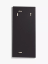 John Lewis Abstract Art Rectangular Wall Mirror, 100 x 45cm, Blue - thumbnail 3