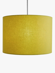 John Lewis Sophia Pure Linen Drum Lampshade - thumbnail 1