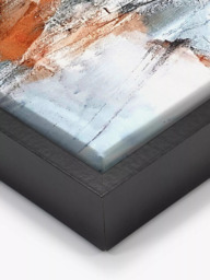 John Lewis Natasha Barnes 'Continuation' Framed Canvas Print, 64 x 64cm, Blue/Multi - thumbnail 2