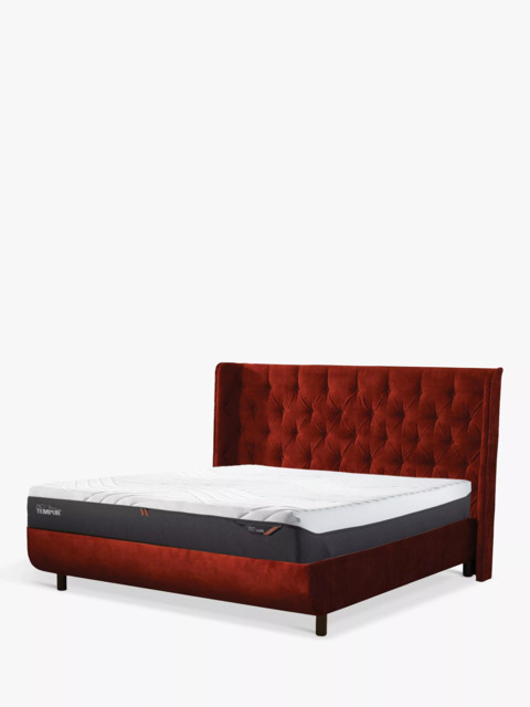 TEMPUR® Arc™ Adjustable Disc Luxury Upholstered Bed Frame, King Size - image 1