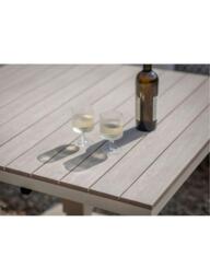 Bramblecrest Zurich 10-Seater Modular Garden Casual Dining Set with Height-Adjustable Table, Mocha - thumbnail 4