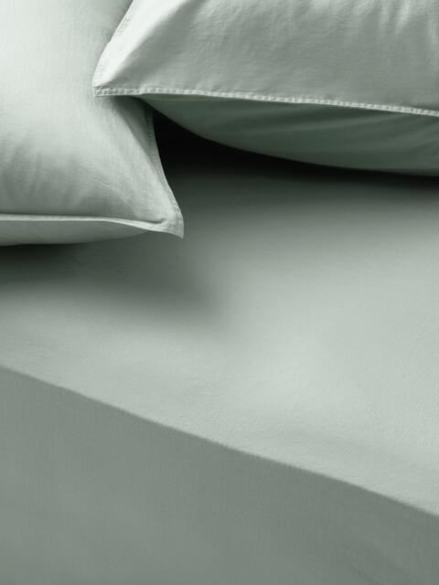 John Lewis Washed Organic Cotton Deep Fitted Sheet - image 1