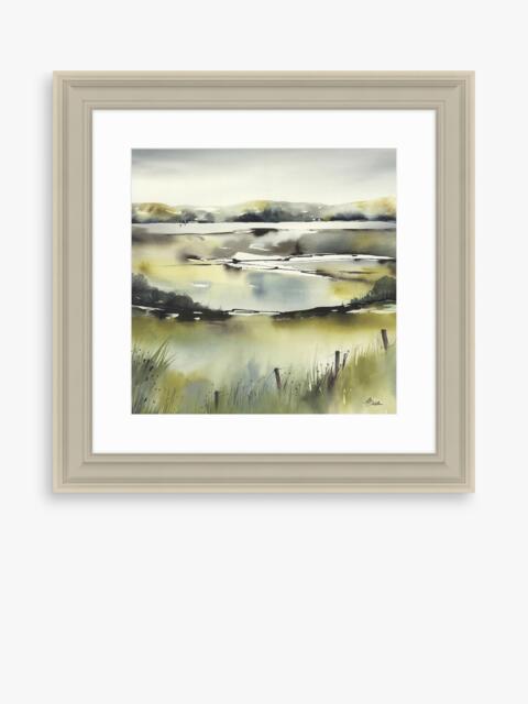 John Lewis Elizabeth Baldin 'Pistachio Pastel 2' Framed Print, 59 x 59cm, Multi - image 1