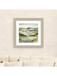 John Lewis Elizabeth Baldin 'Pistachio Pastel 2' Framed Print, 59 x 59cm, Multi - thumbnail 2