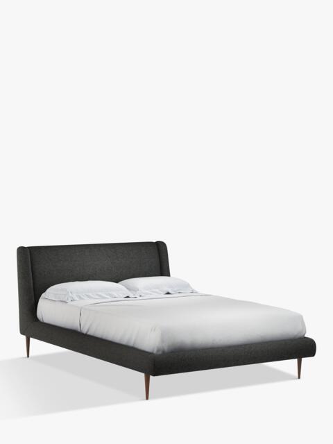 John Lewis Mid-Century Sweep Upholstered Bed Frame, King Size - image 1