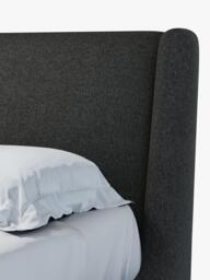 John Lewis Mid-Century Sweep Upholstered Bed Frame, King Size - thumbnail 6