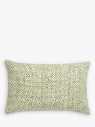Neptune Frida Rectangular Cushion, Green - thumbnail 2
