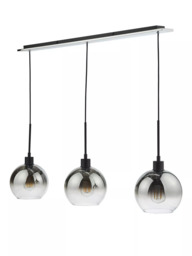 Där Lycia 3 Arm Mirror Bar Ceiling Light - thumbnail 2