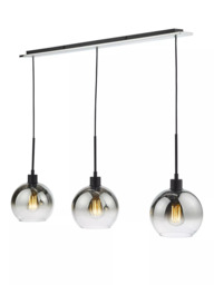 Där Lycia 3 Arm Mirror Bar Ceiling Light - thumbnail 1