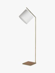 John Lewis + Swoon Mendel Floor Lamp, Brass - thumbnail 2