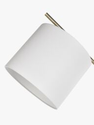 John Lewis + Swoon Mendel Floor Lamp, Brass - thumbnail 3