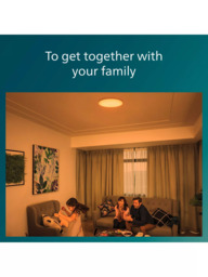 Philips Izso CL620 LED All-in-One Ceiling Light, White - thumbnail 6
